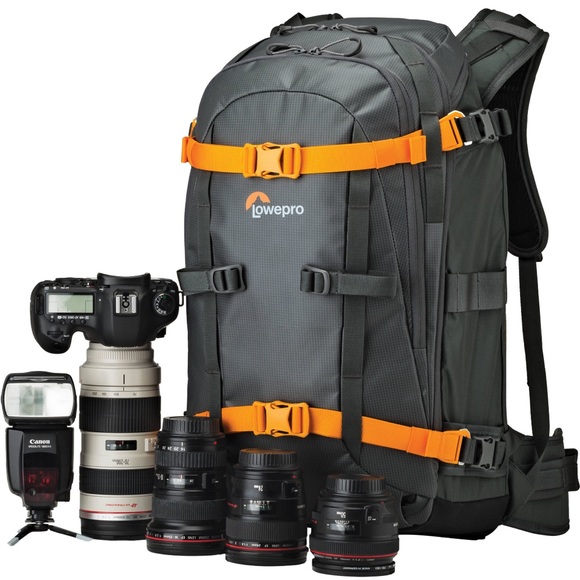 Lowepro whistler BP 350 AW photo backpack GRAY - Picture 11 of 15